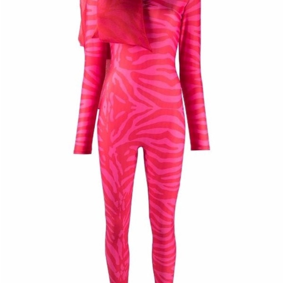 New Atu Body Couture Tiger-print Organza Bow Catsuit Pink Brand New

Bin: K - Picture 4 of 5